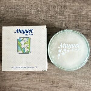 NWT Muguet des bois by Coty vintage dusting powder